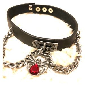Gothic Spider Choker
